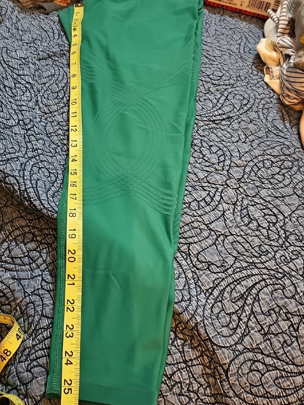 Fanka  High-Waist Green Active Leggings NWT - Picture 9 of 13